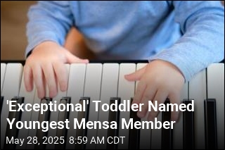 &#39;Exceptional&#39; Toddler Named Youngest Mensa Member