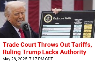 Trade Court Throws Out Tariffs, Ruling Trump Lacks Authority