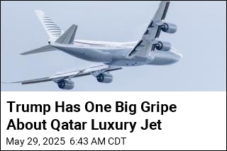 Trump on Qatar Luxury Jet: &#39;Frankly, It&#39;s Much Too Big&#39;