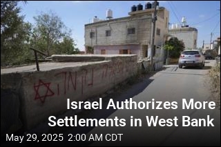 Israel Authorizes More West Bank Settlements