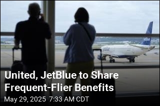 United, JetBlue to Share Frequent-Flier Benefits