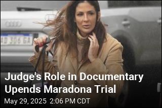Judge&#39;s Role in Documentary Upends Maradona Trial
