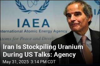 Iran Is Stockpiling Uranium During US Talks: Agency