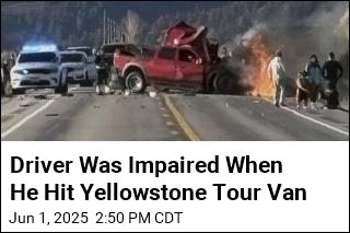 Driver Was Impaired When He Hit Yellowstone Tour Van