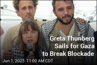 Greta Thunberg Sails for Gaza to Break Blockade