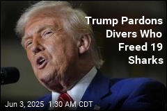 Trump Pardons Divers Who Freed Sharks