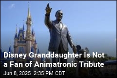 Disney Granddaughter Is Not a Fan of Animatronic Tribute