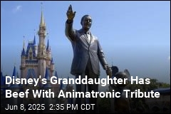 Disney Granddaughter Is Not a Fan of Animatronic Tribute