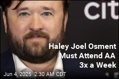 Haley Joel Osment Must Attend AA 3x a Week