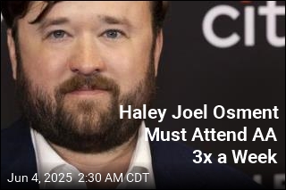 Haley Joel Osment Must Attend AA 3x a Week