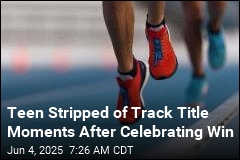 Teen Stripped of Track Title Moments After Celebrating Win