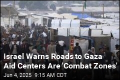 Aid Centers Are Closed for the Day in Gaza