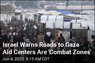 Aid Centers Are Closed for the Day in Gaza