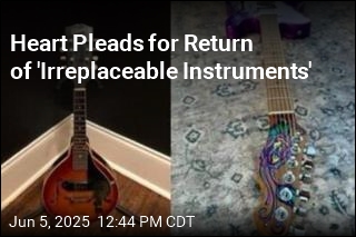 Heart &#39;Heartbroken&#39; by Theft of Instruments