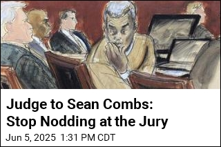 Judge to Sean Combs: Stop Nodding at the Jury