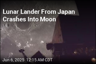 Lunar Lander From Japan Crashes Into Moon