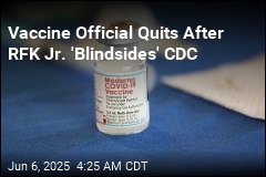 CDC Official Quits Over Kennedy Vaccine Move