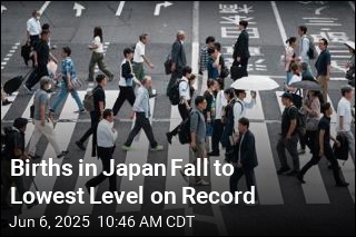 Births in Japan Fall to Lowest Level on Record