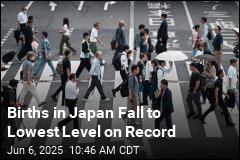 Births in Japan Fall to Lowest Level on Record