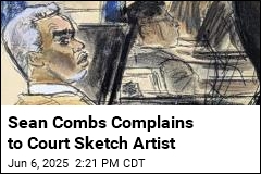 Sean Combs Complains to Court Sketch Artist