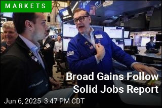 Broad Gains Follow Solid Jobs Report