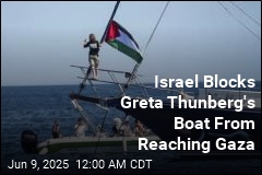 Israel Prevents Greta Thunberg&#39;s Boat From Reaching Gaza