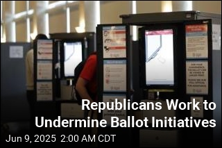 Republicans Work to Undermine Ballot Initiatives