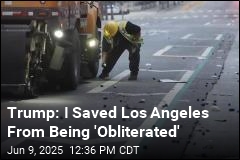 Trump Asks for a Thank-You in LA, Gets a Lawsuit