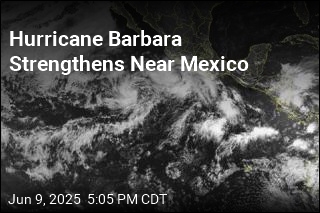 Hurricane Barbara Strengthens Near Mexico