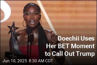 Doechii Uses Her BET Moment to Call Out Trump