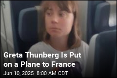 Israel Puts Greta on a Plane to France