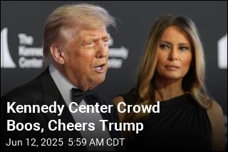 Kennedy Center Crowd Boos, Cheers Trump