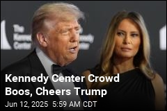 Kennedy Center Crowd Boos, Cheers Trump