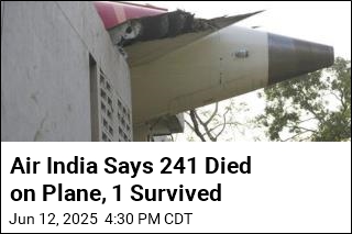 Air India Confirms There Was Only One Survivor