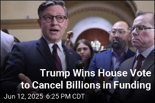 Trump Wins House Vote to Cancel Billions in Funding