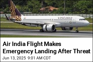 Air India Flight Makes Emergency Landing After Threat