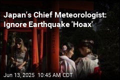 Japan&#39;s Chief Meteorologist: Ignore Earthquake &#39;Hoax&#39;