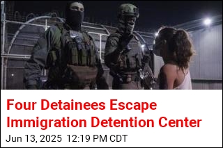 Four Detainees Escape Immigration Detention Center