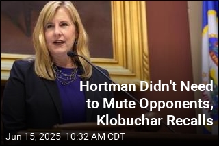 Hortman Didn&#39;t Need to Mute Opponents, Klobuchar Recalls