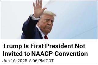 Trump Is First President Not Invited to NAACP Convention