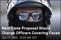 New State Proposal Would Charge Officers Covering Faces