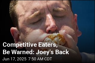 Competitive Eaters, Be Warned: Joey&#39;s Back