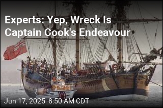 Experts Confirm Wreck as Captain Cook&#39;s Endeavour
