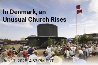 In Denmark, a &#39;Tiny Church&#39; Rises