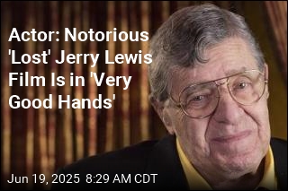 Actor: I Made a Copy of Lost Jerry Lewis Film