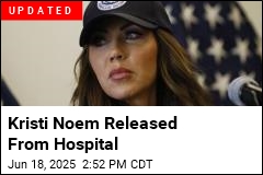 Kristi Noem Hospitalized After Allergic Reaction