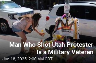Man Who Shot Utah Protester Is a Military Veteran