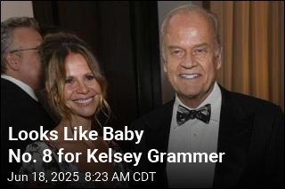 Kelsey Grammer Is About to Welcome 8th Kid