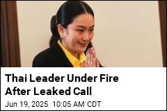 Thai Leader Under Fire After Leaked Call