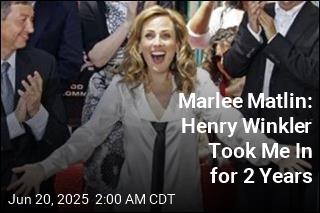 Marlee Matlin: I Lived With Henry Winkler for 2 Years